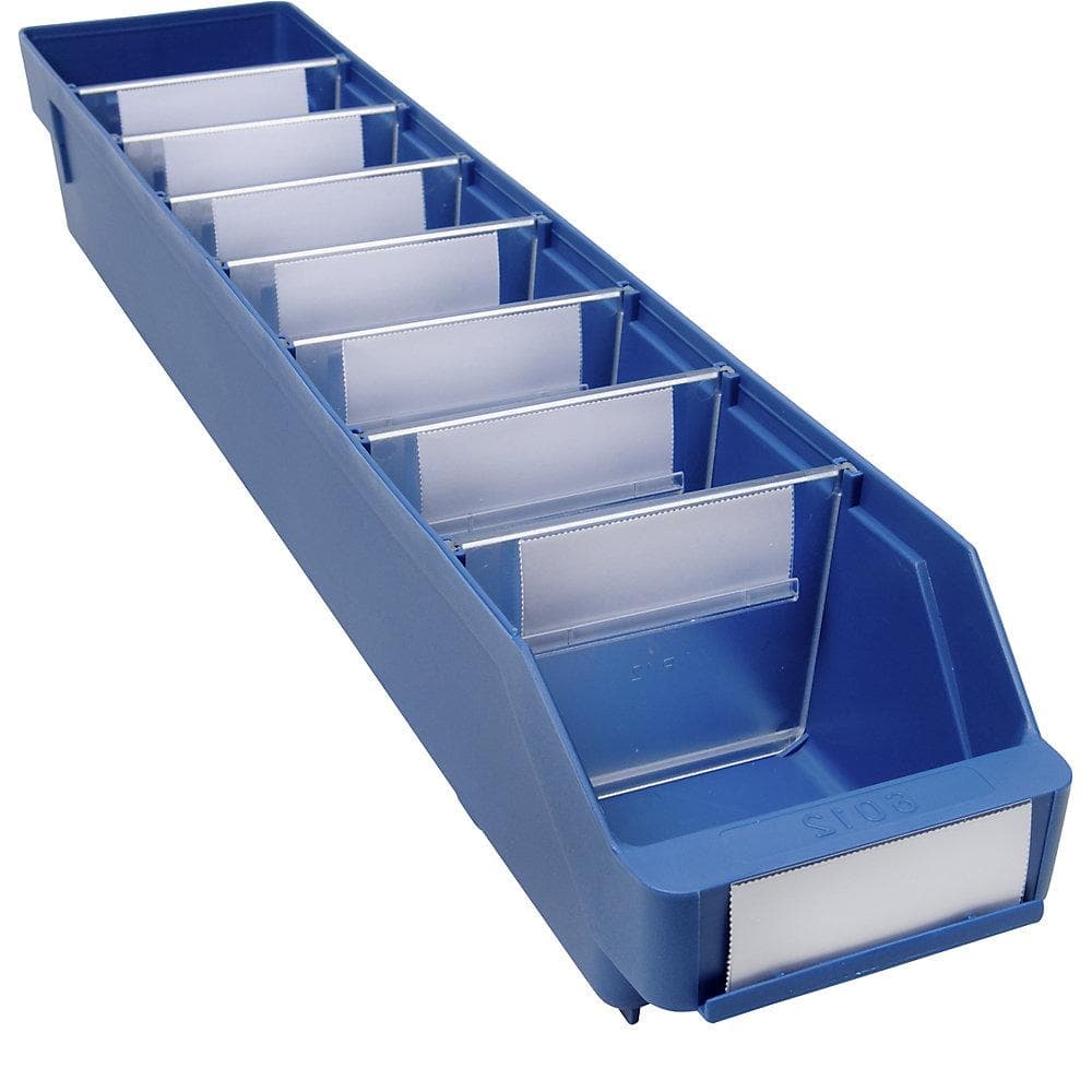 STEMO Regalkasten Blau Polypropylen Lagerbox