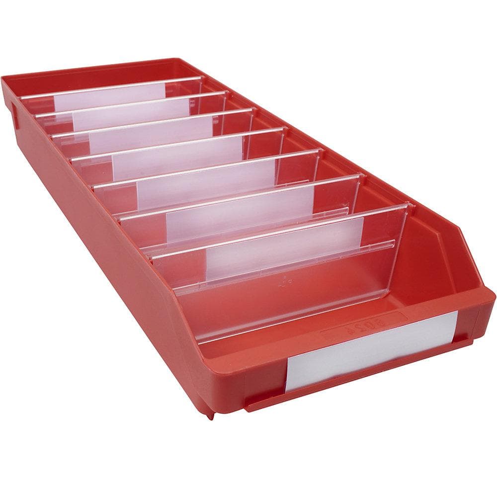 STEMO Regalkasten Polypropylen Rot 600x240x95mm VE 15