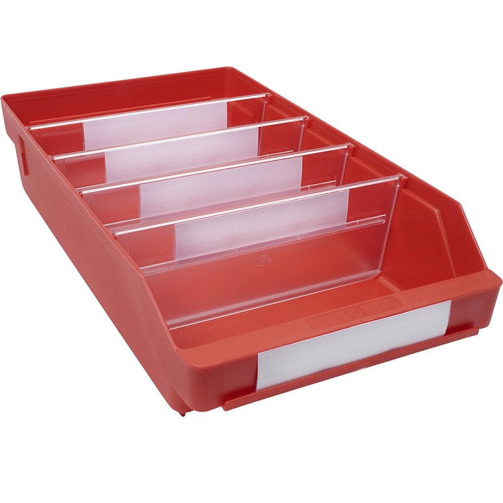 STEMO Regalkasten Rot Polypropylen 400x240x95mm