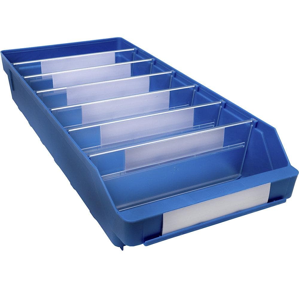 STEMO Regalkasten Blau Polypropylen Lagerbox