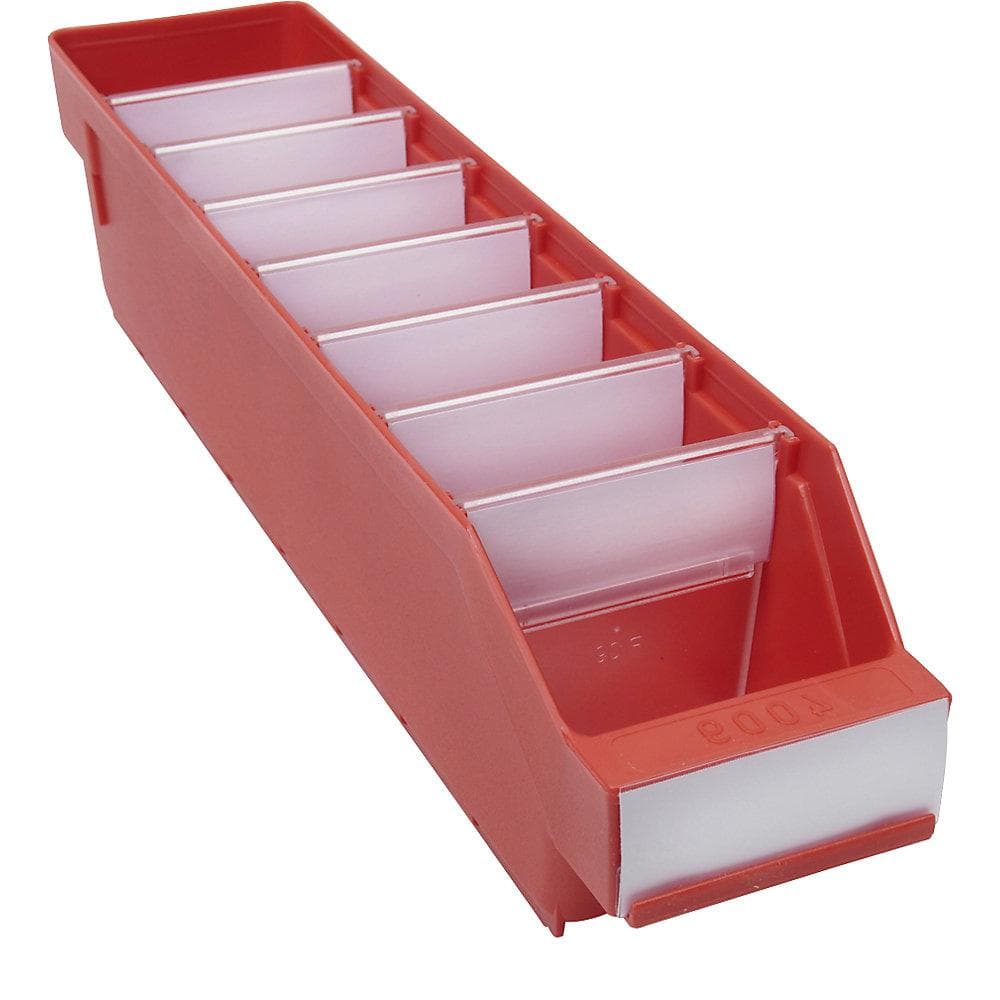 STEMO Regalkasten Rot Polypropylen Griffmulde