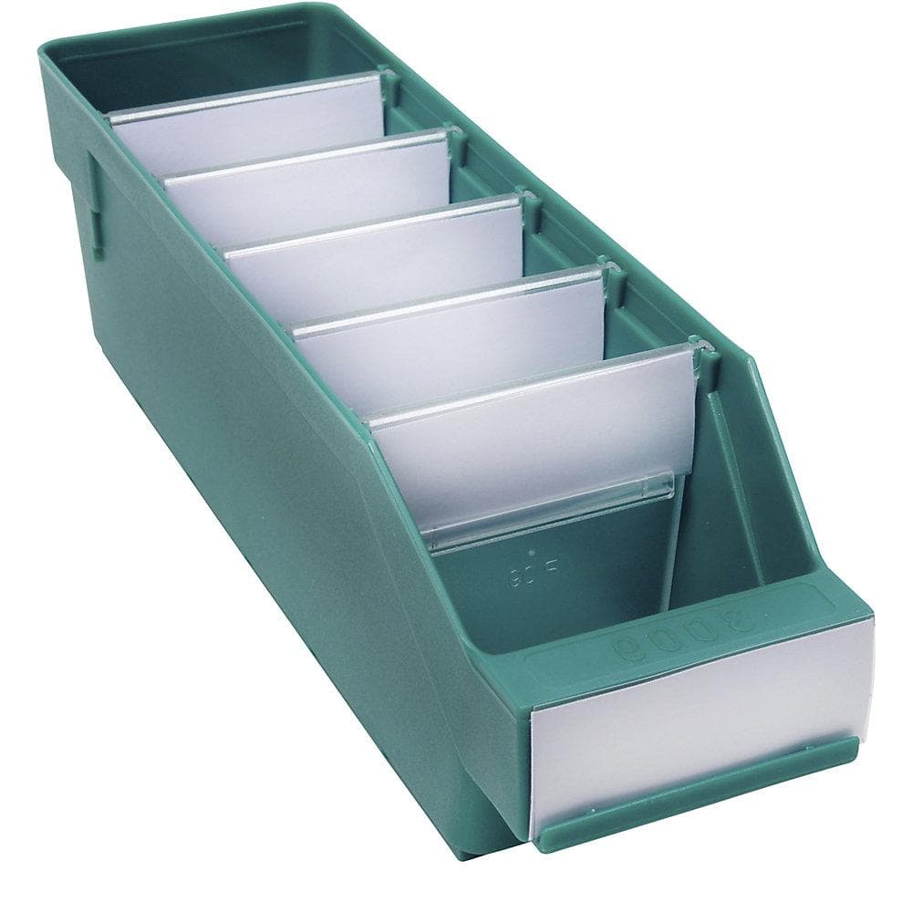 STEMO Regalkasten Grün Polypropylen 30x9x9,5 cm VE 40