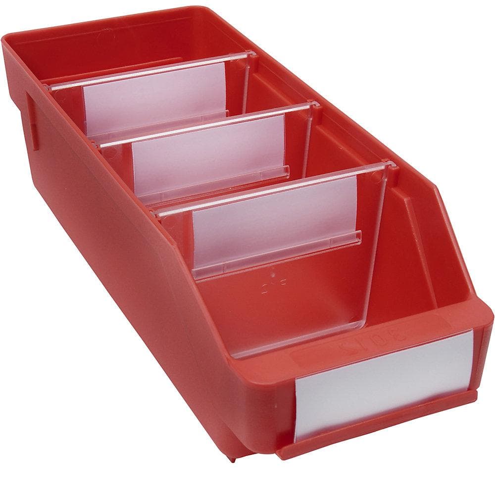 STEMO Regalkasten Rot Polypropylen 300x118x95mm VE 30