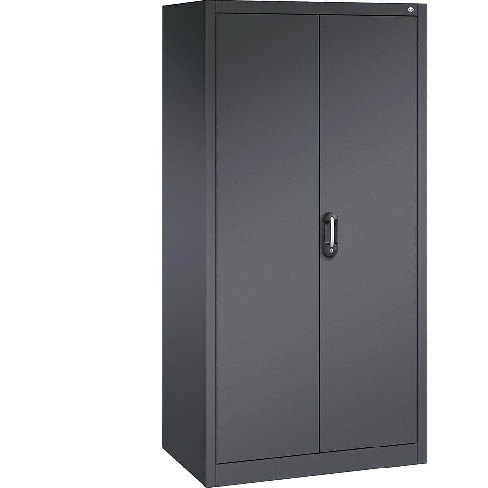 C+P ACURADO Büroschrank 930x600mm Schwarzgrau Stahl