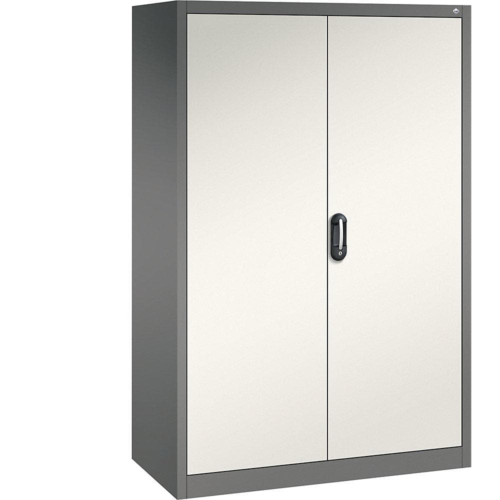 C+P ACURADO Büroschrank Stahl 1200mm Grau/Weiß