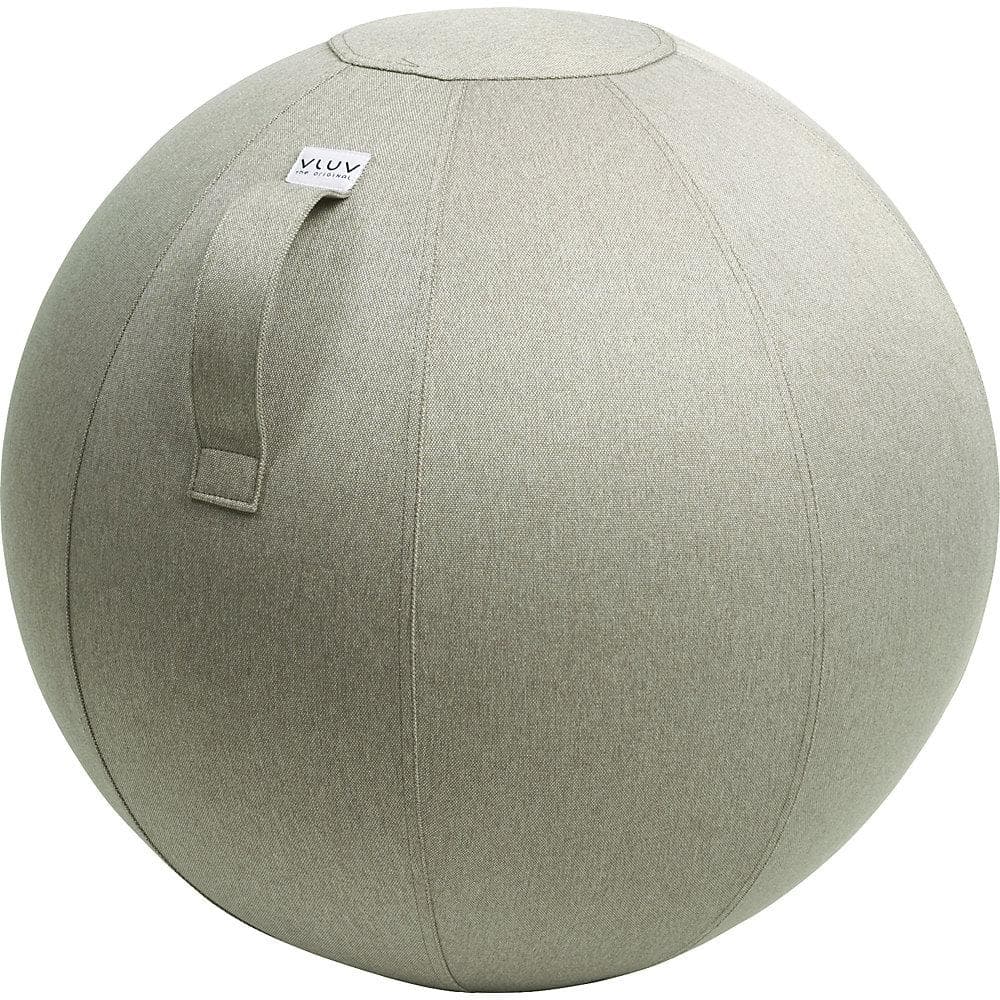 VLUV LEIV Sitzball steingrau mit Polyester-Hülle