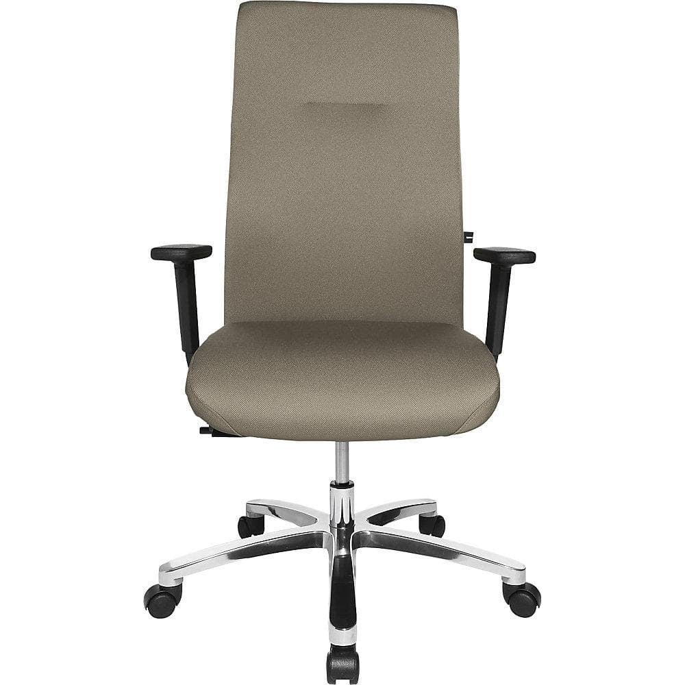 Topstar Bürostuhl BIGSTAR20 Sand Aluminium Synchronmechanik
