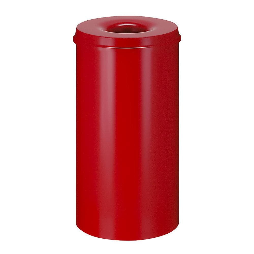 V-Part Feuerlöschender Papierkorb 50 Liter offen rot