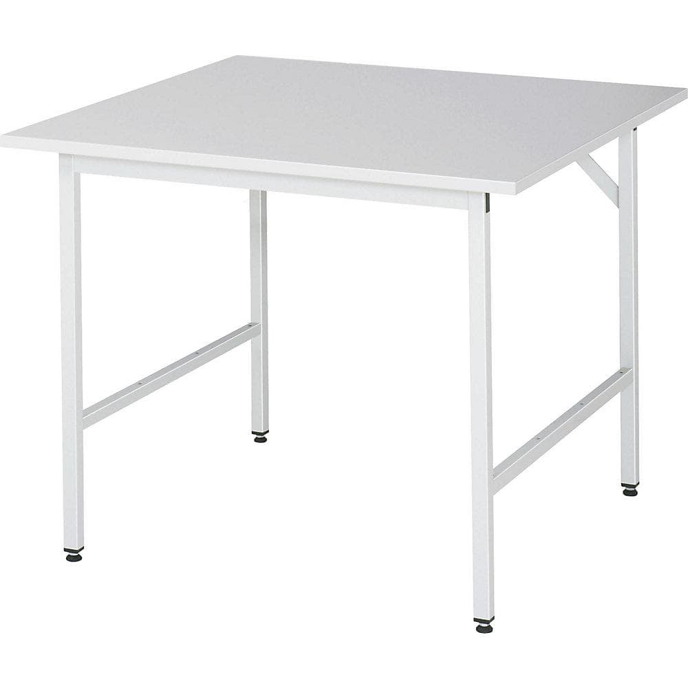 Rau Arbeitstisch Tom 1000x1000mm Höhenverstellbar Grau