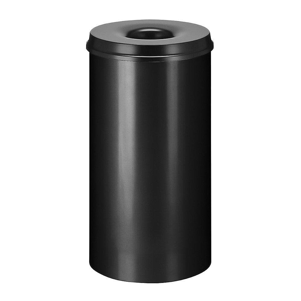 V-Part Feuerlöschender Papierkorb 50 Liter offen Schwarz