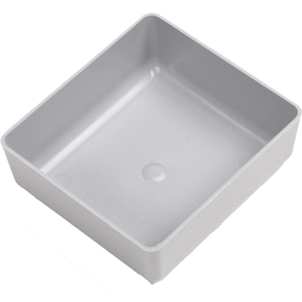 Kaiserkraft Einsatzkasten für Schubladen, transparent, 112x102,5x39 mm