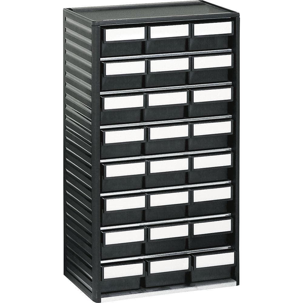 Treston Kleinteilemagazin 55 ESD 24 Schubladen Anthrazit