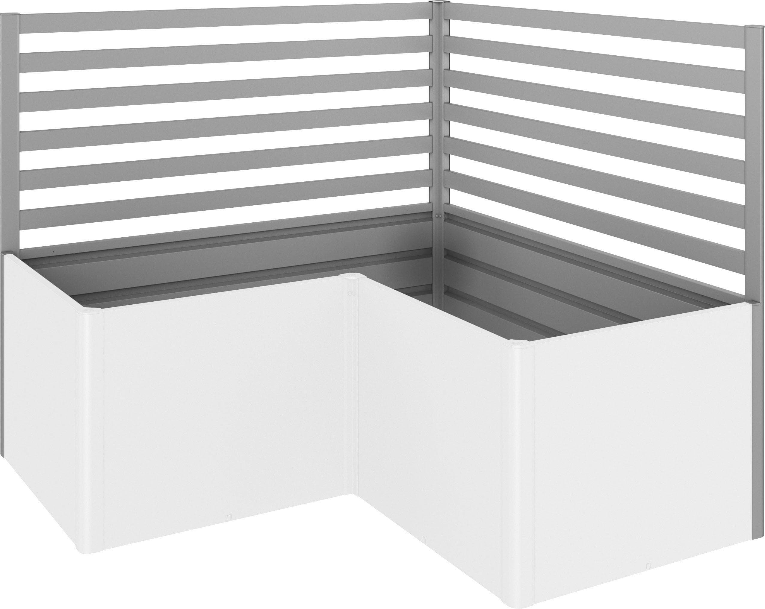 BioHort Rankgitter Quarzgrau Metallic Stahlblech