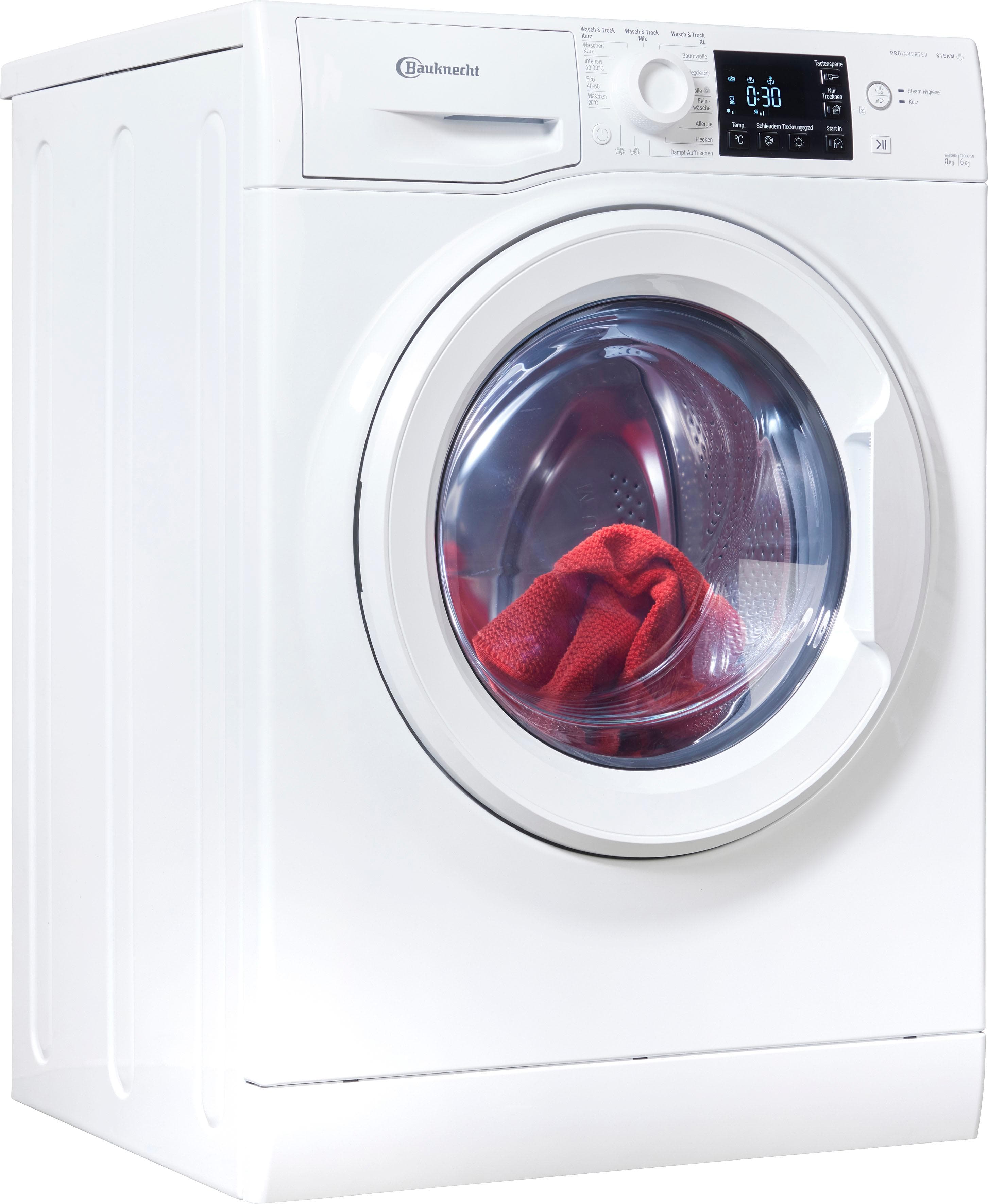Bauknecht Waschtrockner WT Super Eco 86 43 N weiß