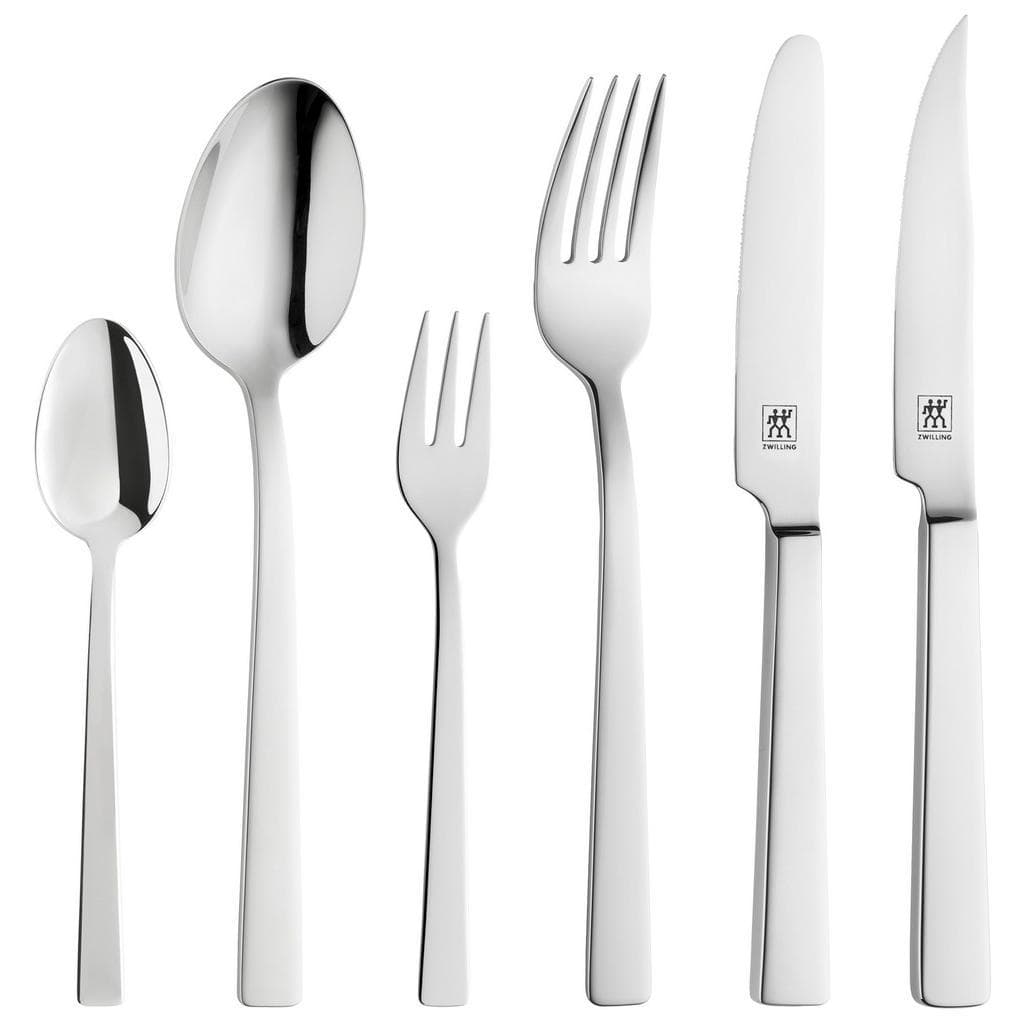 Klassisches Besteckset aus Edelstahl
