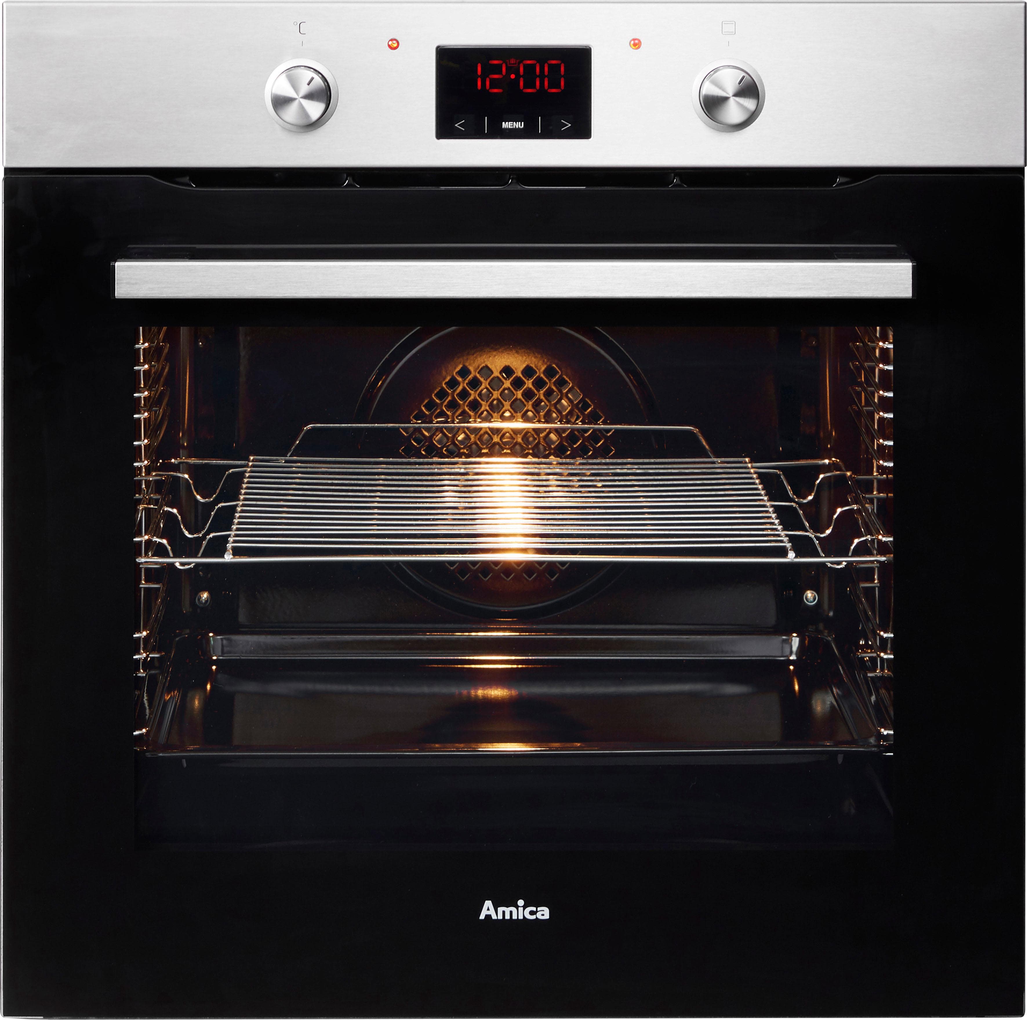 AMICA Einbaubackofen EBX 943 625 E Silber CoolDoor3