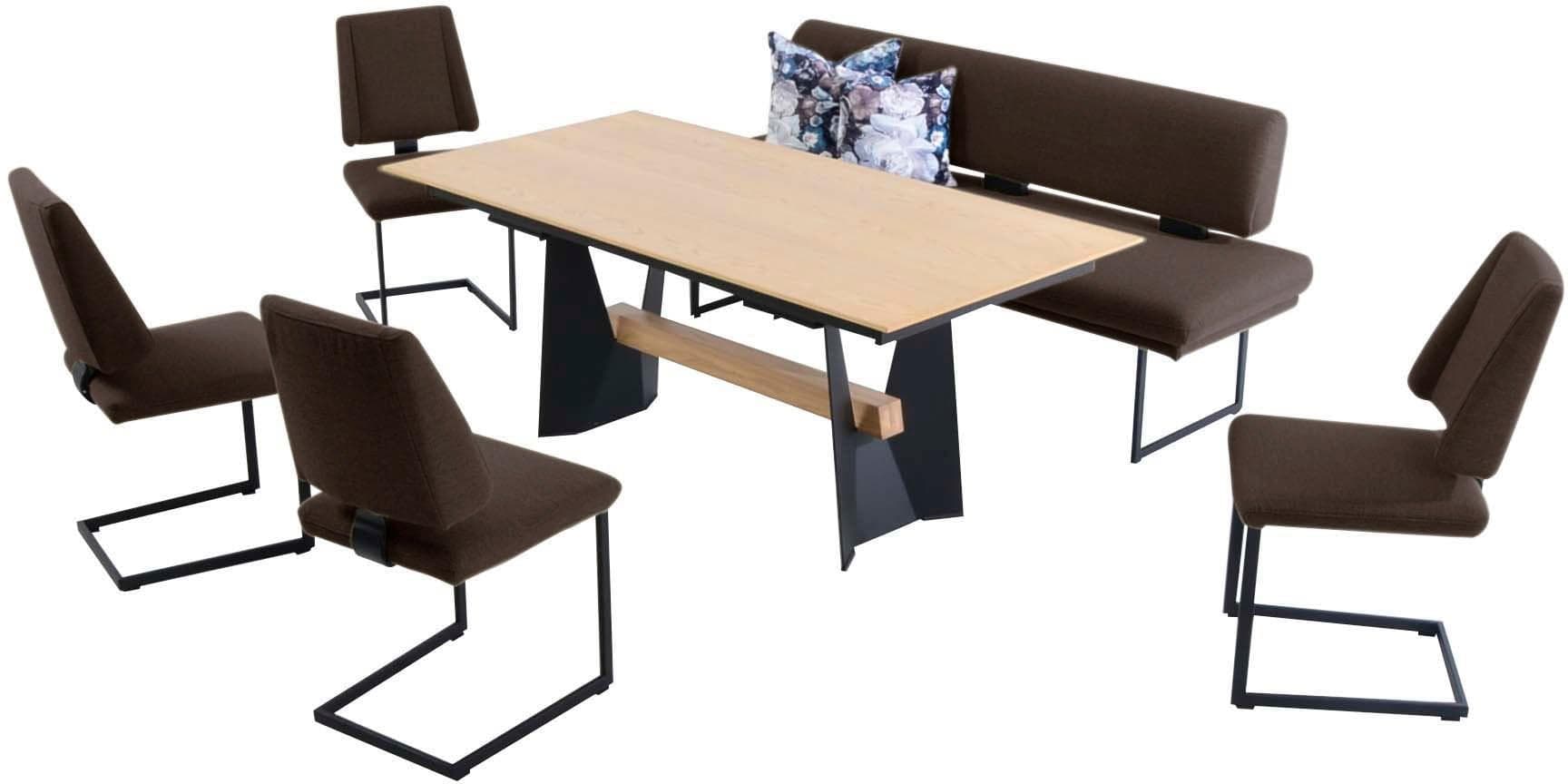 Essgruppe Longbeach Braun K+W Komfort & Wohnen