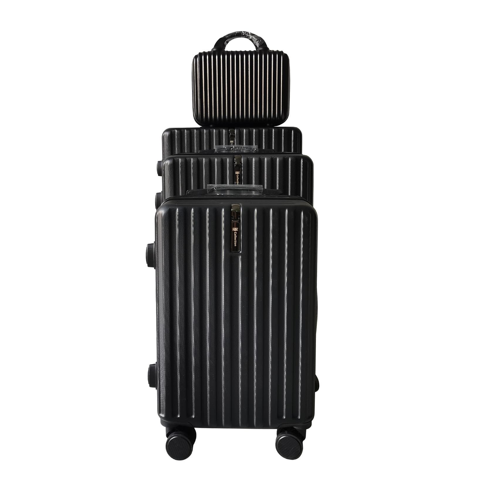 NTK-Collection Hartschalenkoffer Set 4-tlg. Schwarz