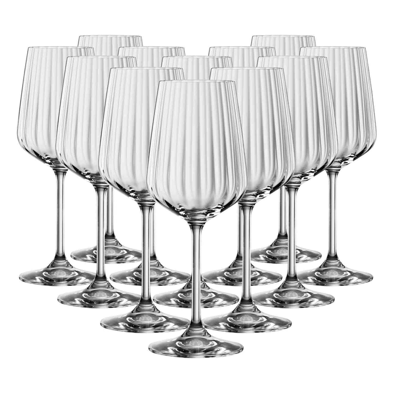 Spiegelau Weißweingläser Lifestyle 440 ml 12er Set Transparent