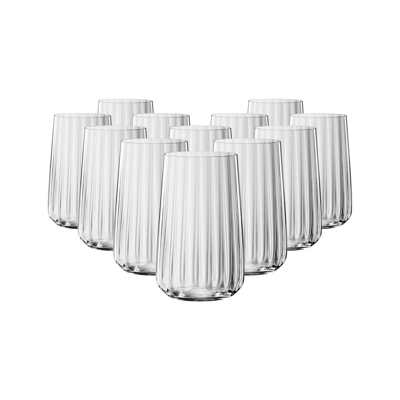 Spiegelau Longdrinkgläser Lifestyle 510 ml 12er Set Transparent