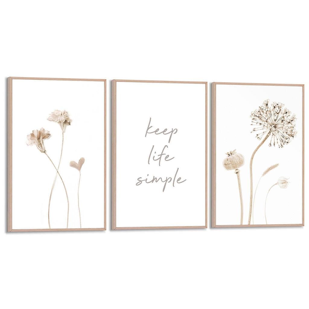 Reinders! Bilderset Holz Wandbilder