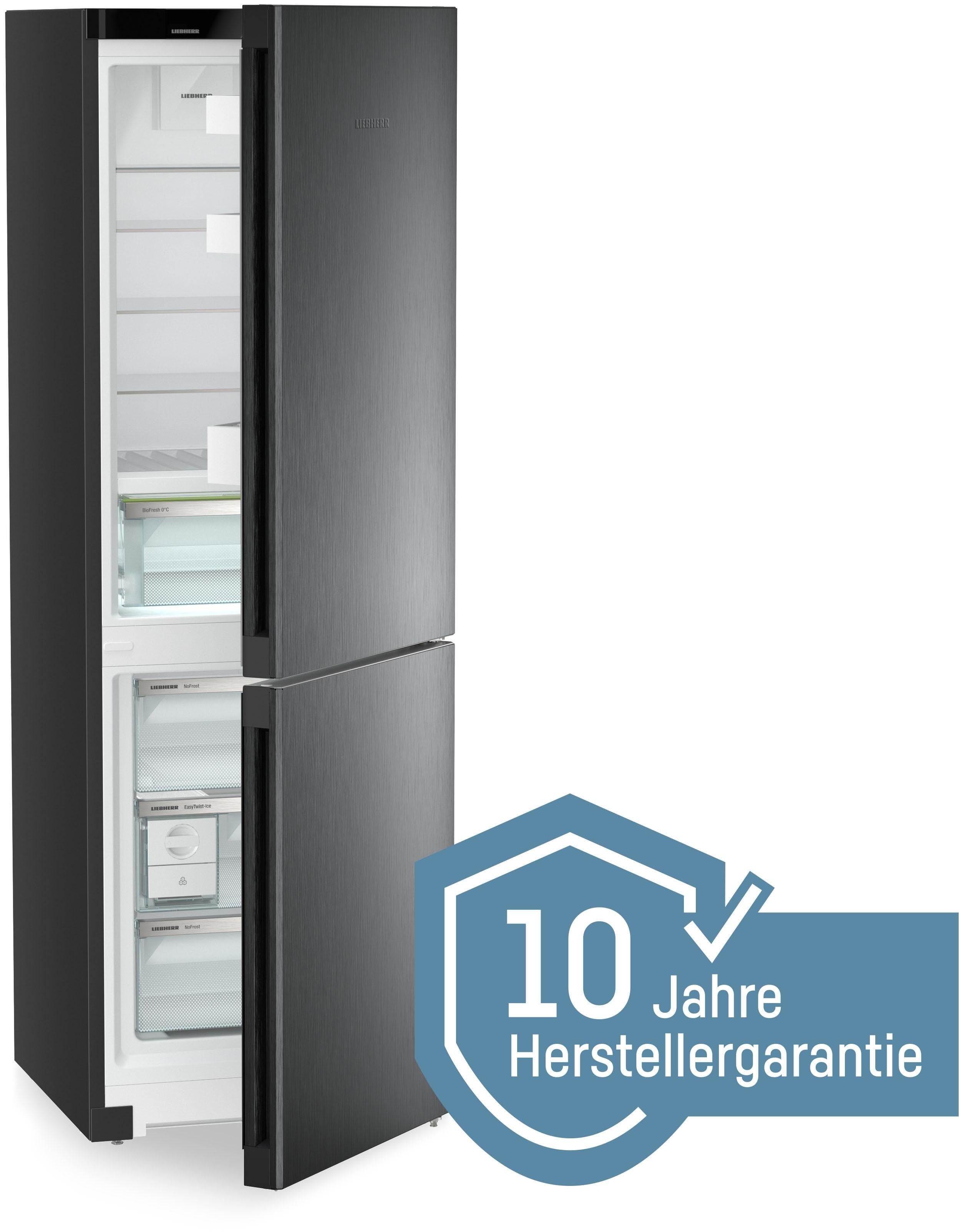 LIEBHERR Kühl-/Gefrierkombination CBNbda 5223 BlackSteel