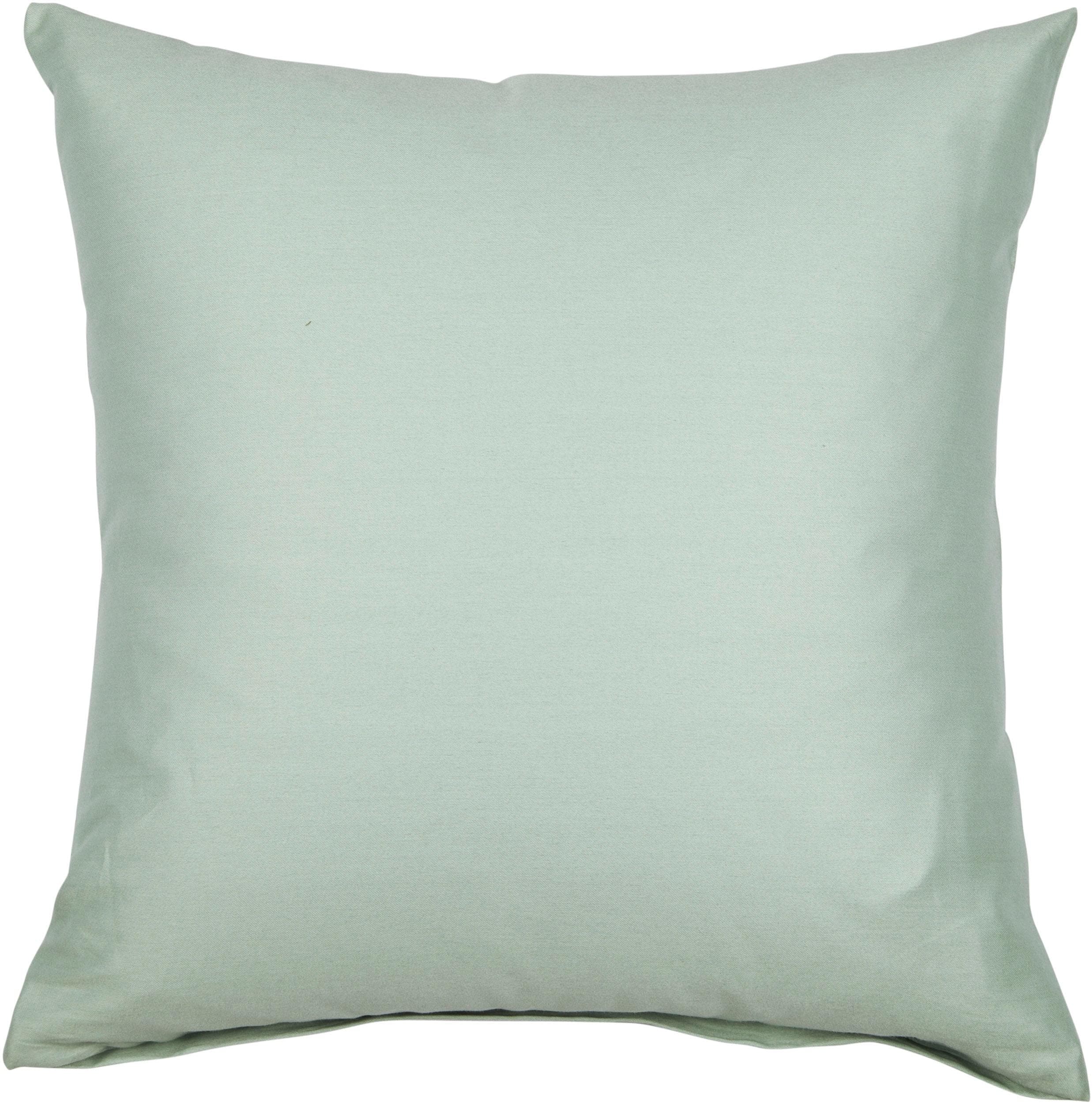 Kissenbezug JANINE Mako Satin Grün 50x50 cm