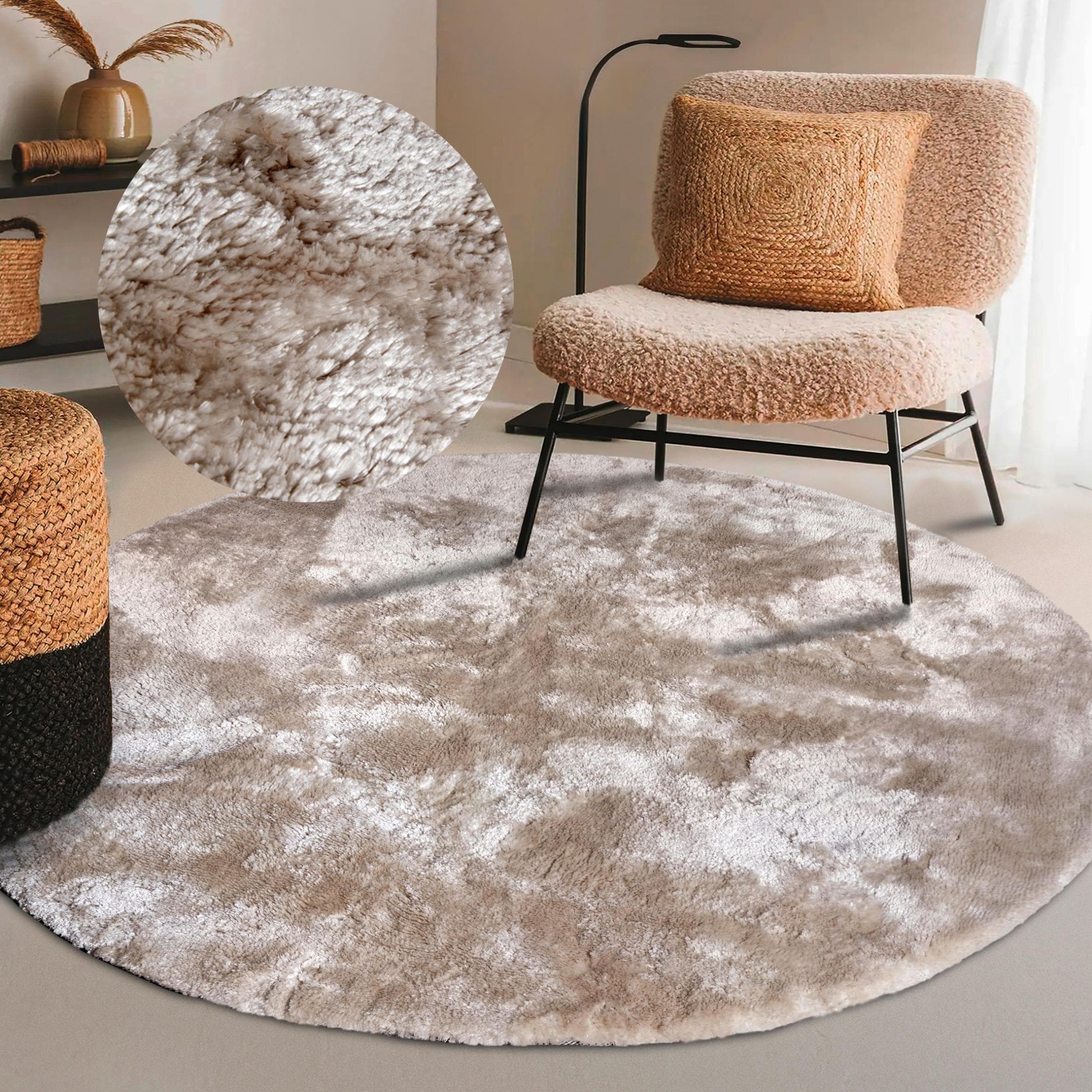 ELLE DECORATION Hochflor-Teppich Calida: Shaggy, Flauschig & Modern
