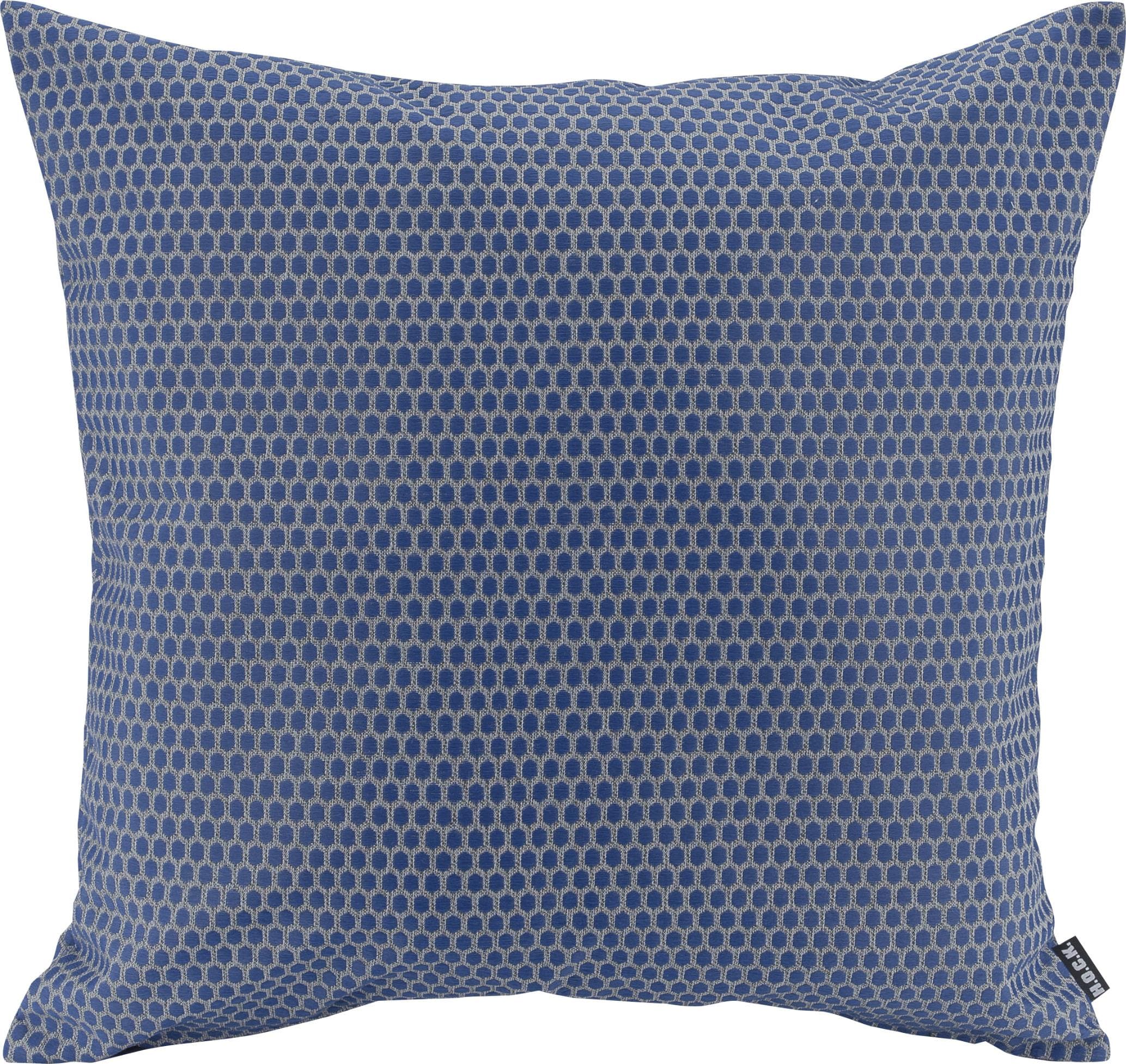 H.O.C.K. Dekokissen Miss Dots Blau Gepunktet 50x50cm