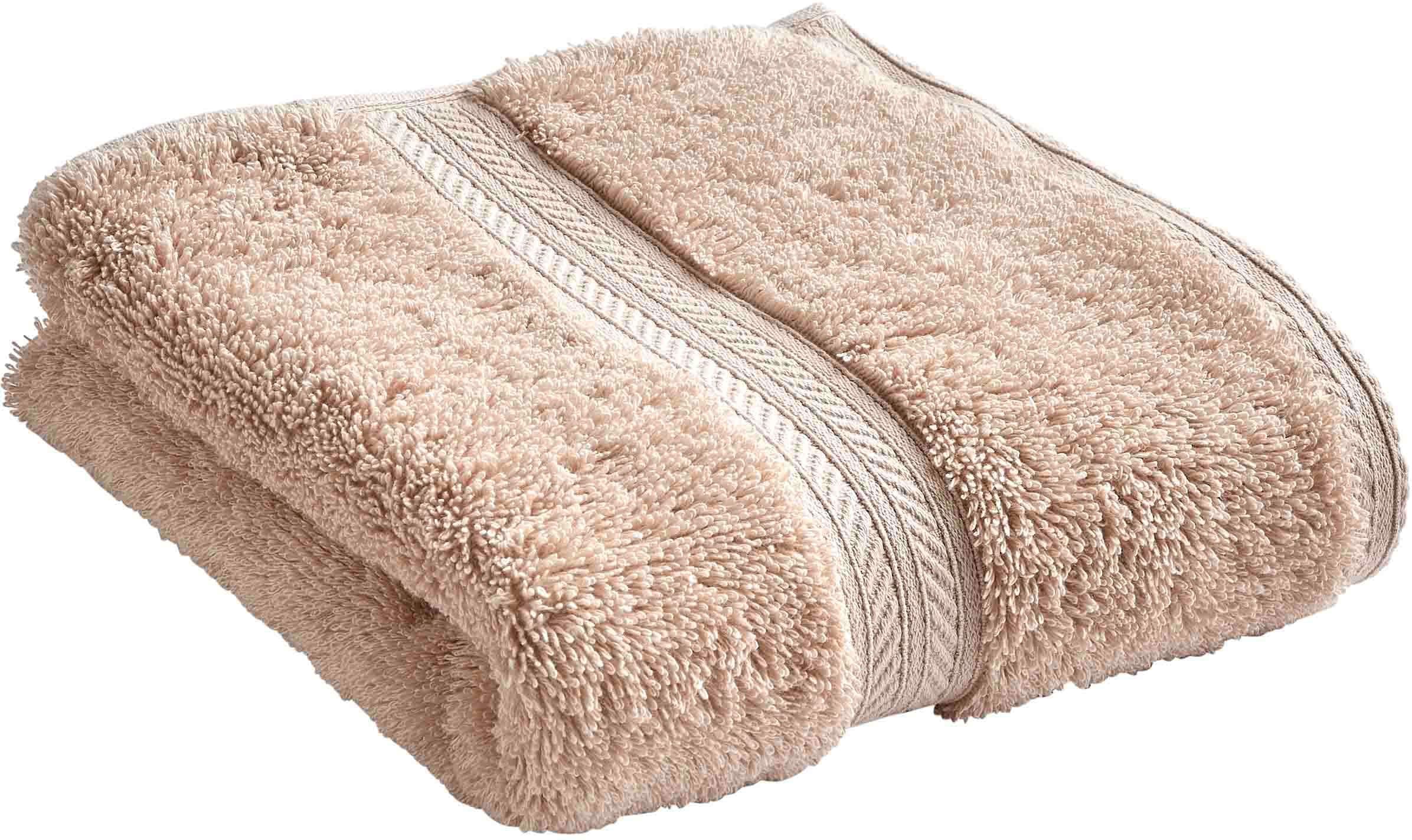 Christy Gästehandtücher Renaissance 6er Set Grau Walkfrottier