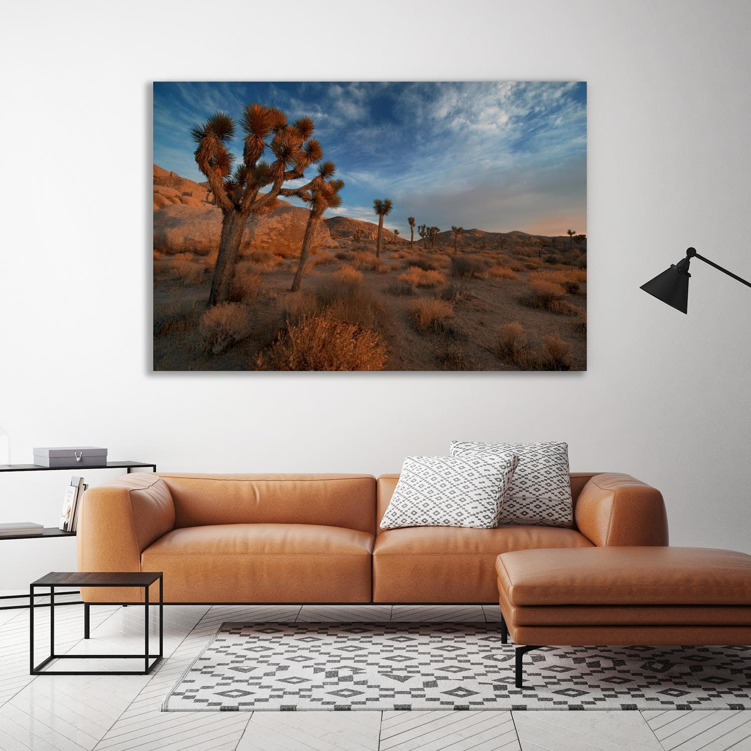 QUEENCE Akustikbild Landschaft Wüste Braun