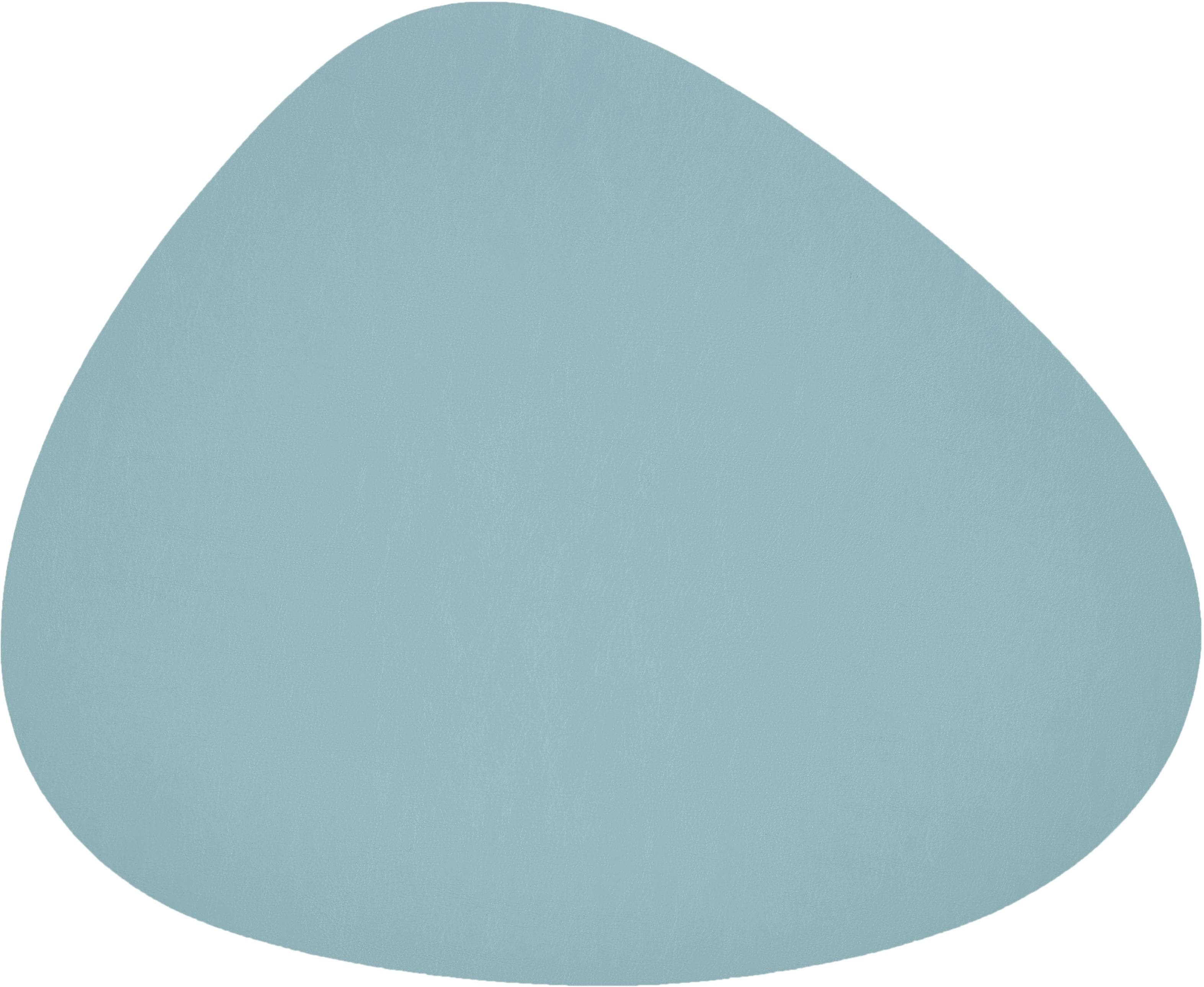 Stuco Platzset Kaja Stone-Shape Hellblau 2-tlg. PVC Polyester