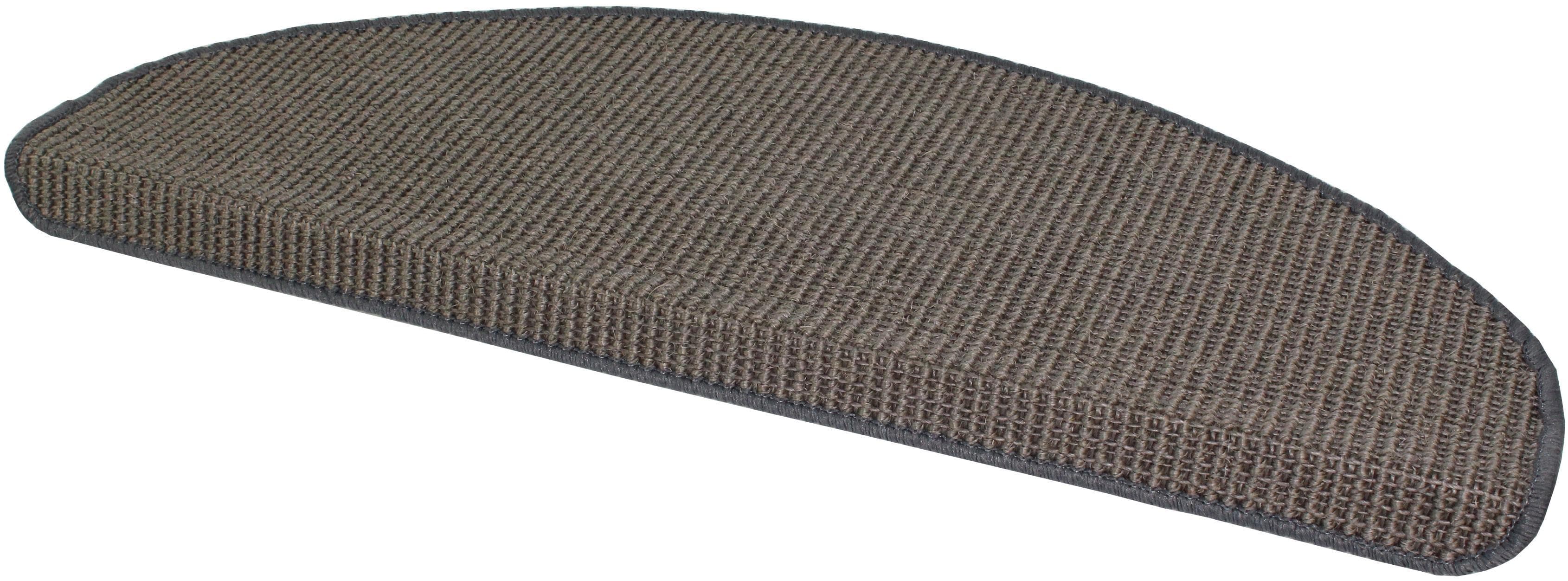 DEKOWE Stufenmatte Mara S2 Grau 100% Sisal Selbstklebend