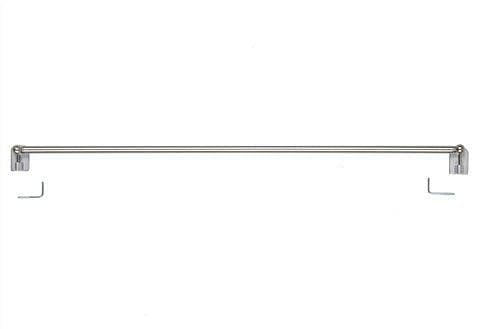Indeko Scheibenstange Metz Gr. 3, silber (mattnickelfarben), 7mm, ausziehbar