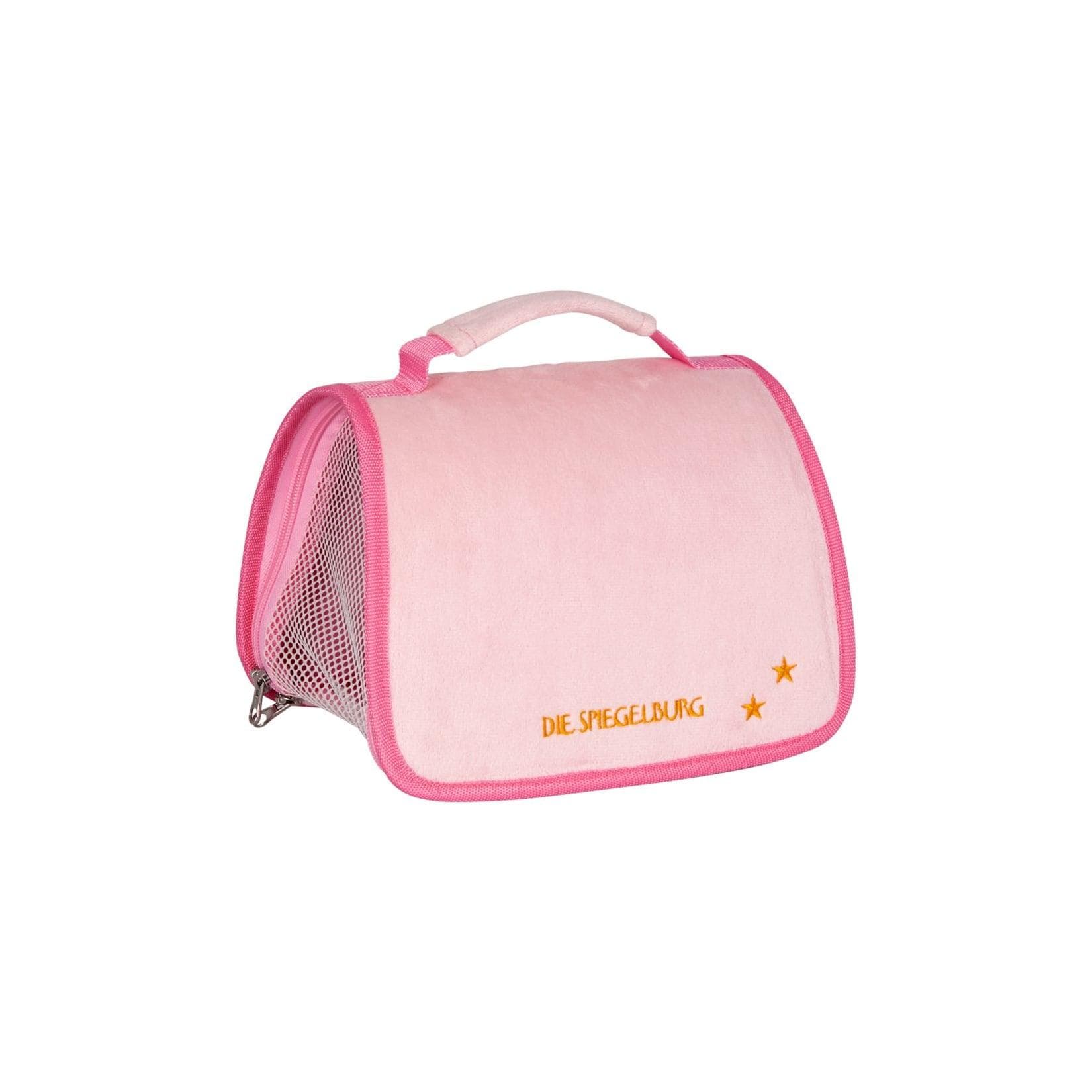 Coppenrath 18300 - Die Spiegelburg - Reisetasche für Plüschtiere, rosa