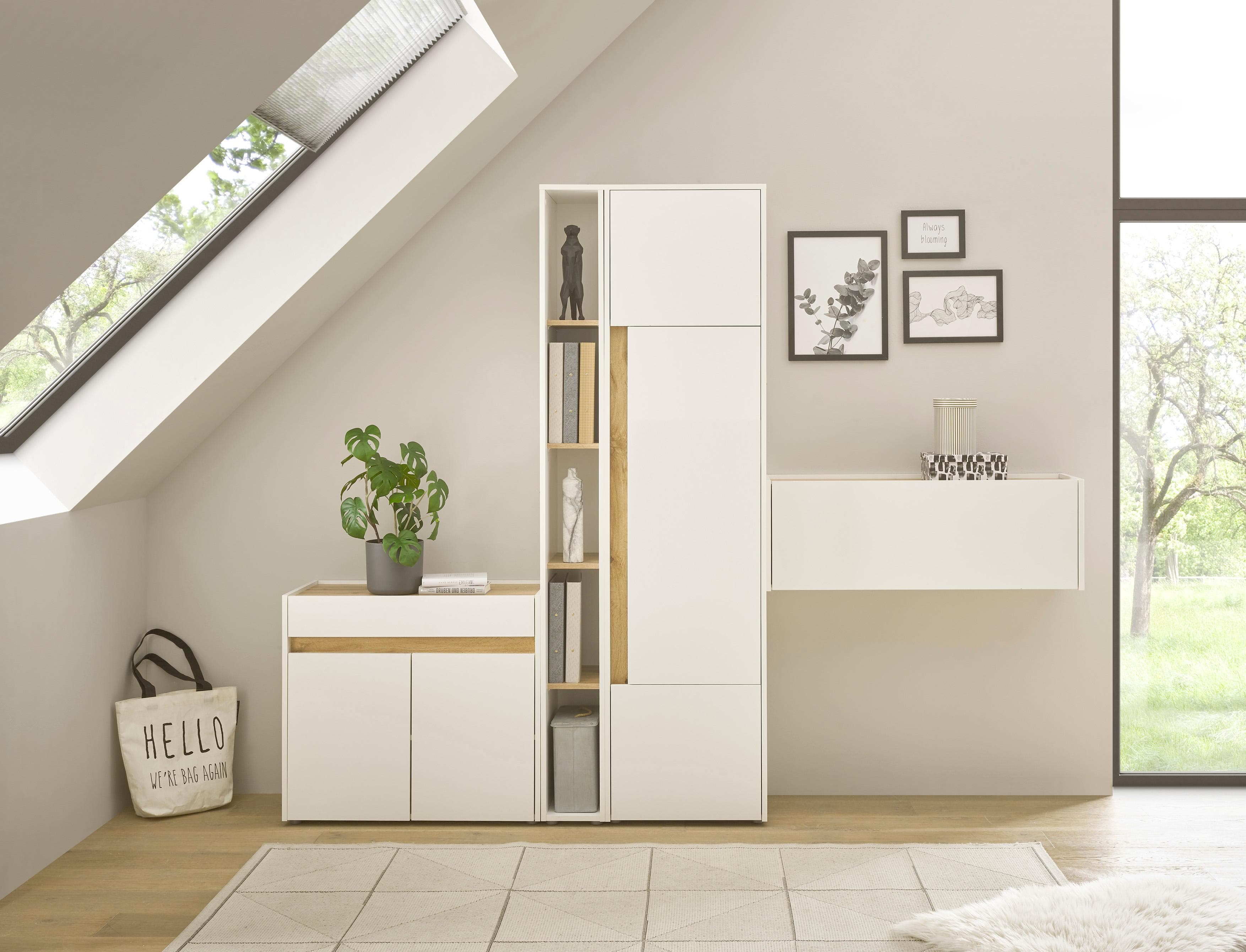 Büromöbel-Set INOSIGN CiTY/GiRON Weiß