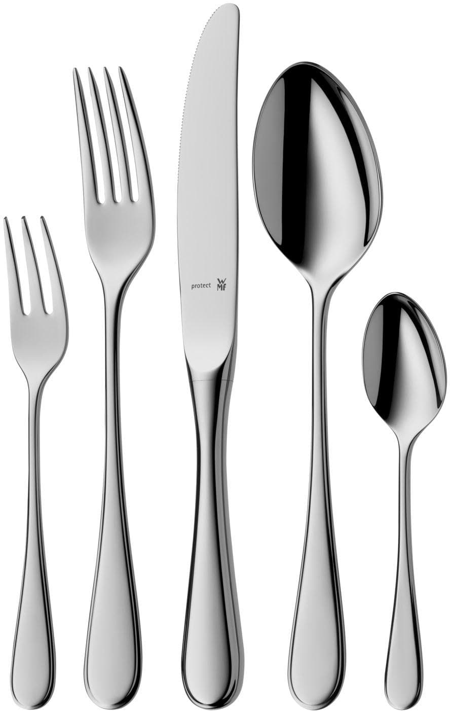 WMF Besteck-Set Kent Plus 66-tlg. Grau Cromargan Edelstahl