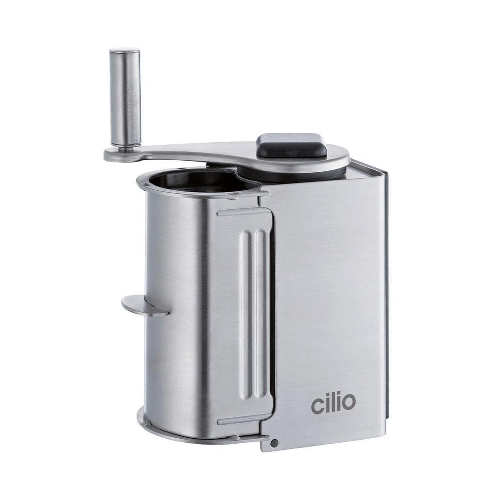 Cilio Käsereibe Deluxe Edelstahl Küchenhelfer Silber