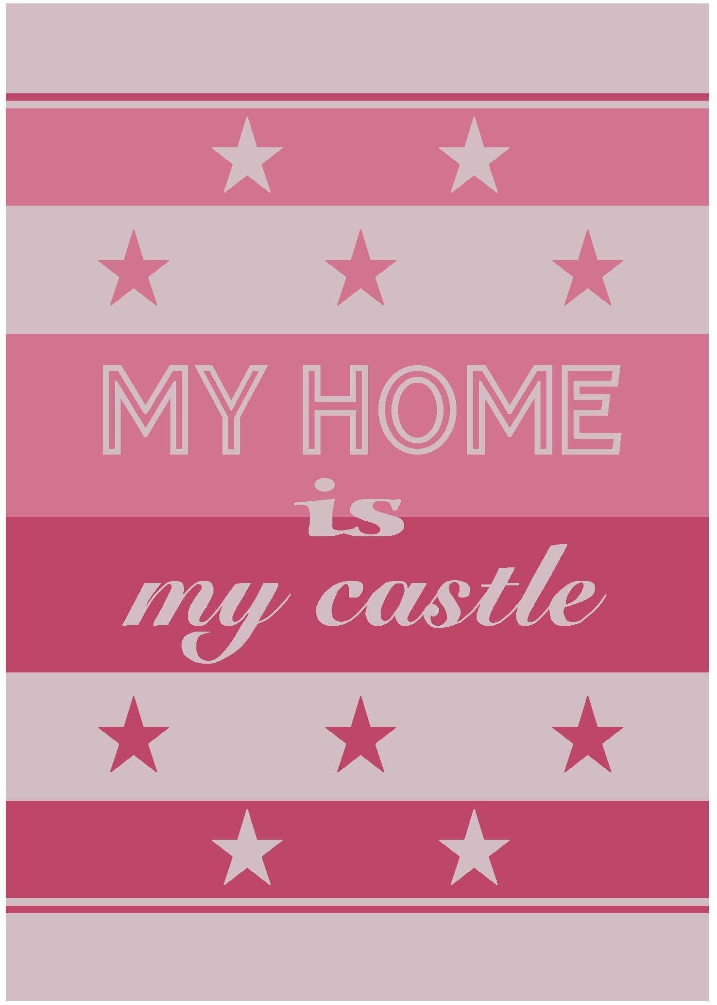 Geschirrtuch Rot Baumwolle