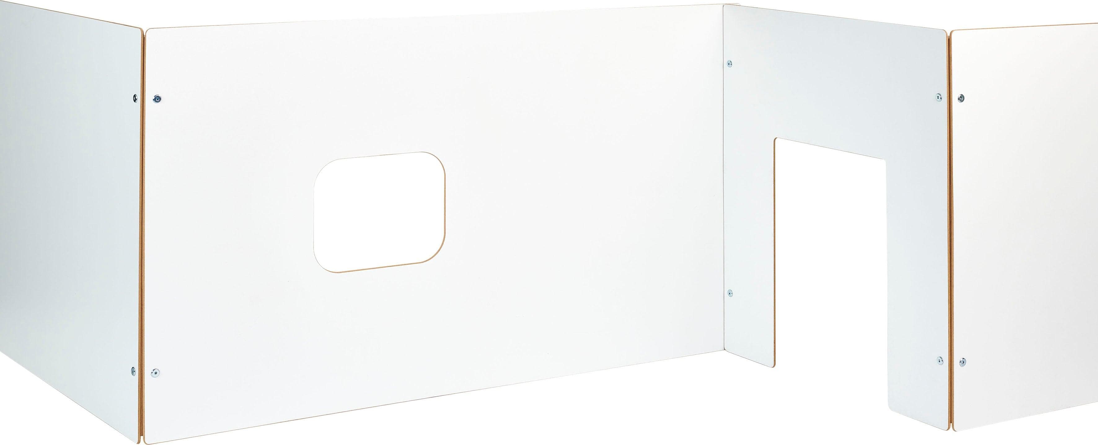 TOJO kids Wand Raumteiler Weiß MDF Spielwand