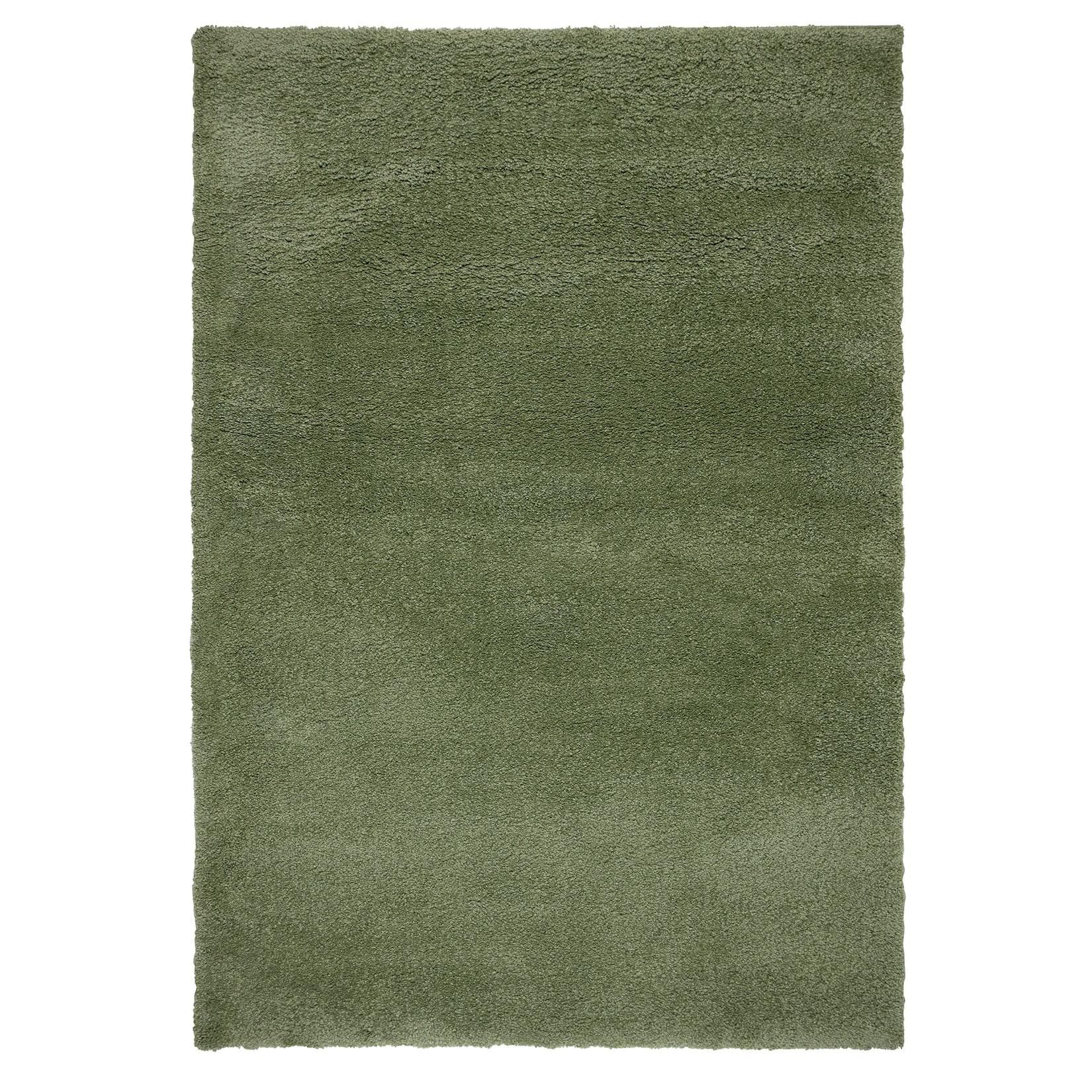 Hochflor-Teppich Grün - Kuschelig und Strapazierfähig