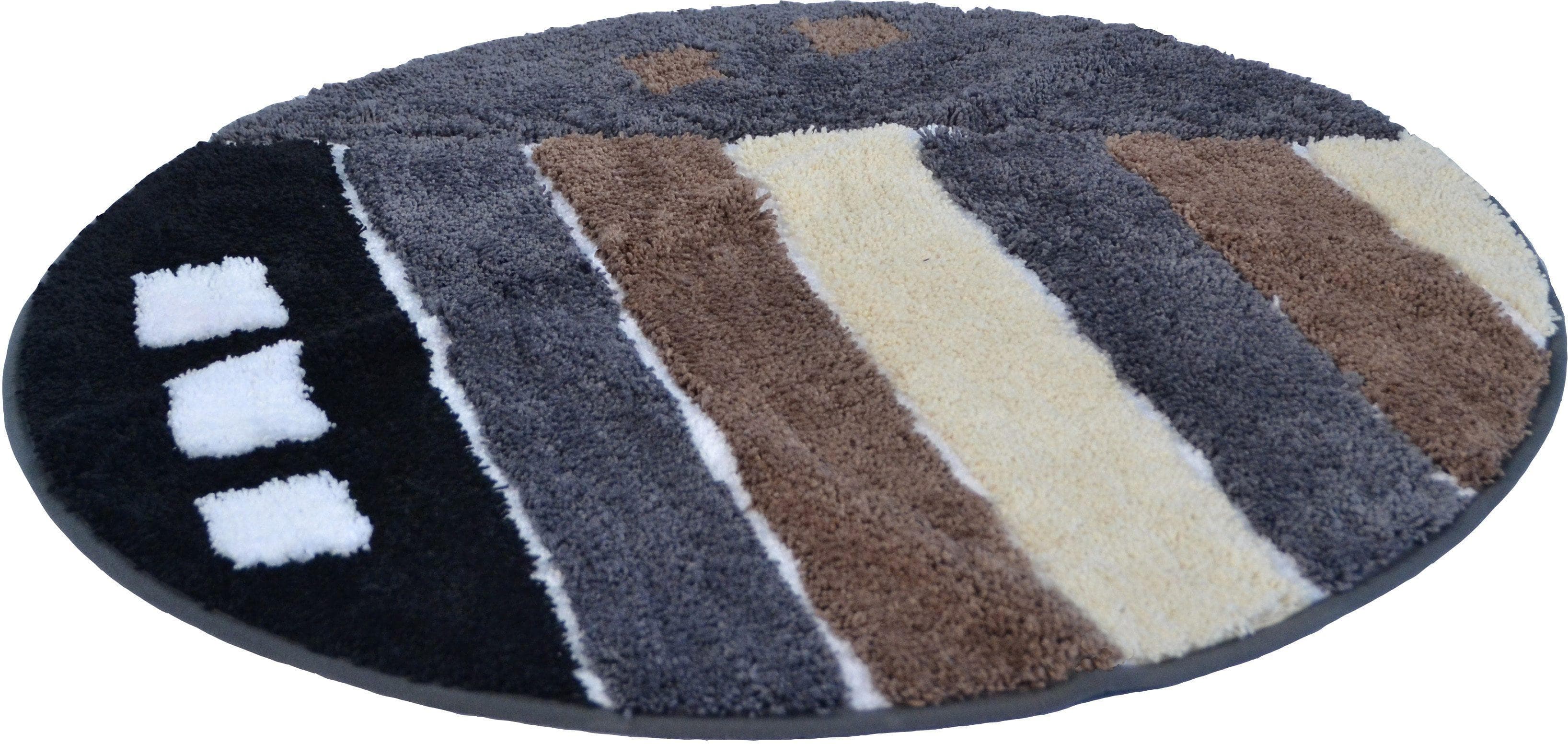 Kinzler Badematte Gembloux: Rutschhemmend, Waschmaschinengerecht, Polyester