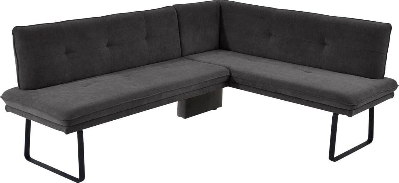 Eckbank K+W Komfort & Wohnen Giacomo III Dunkelbraun Polstereckbank