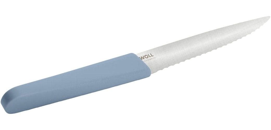 Steakmesser WOLL "Cutting Edge" Blau Edelstahl Essmesser