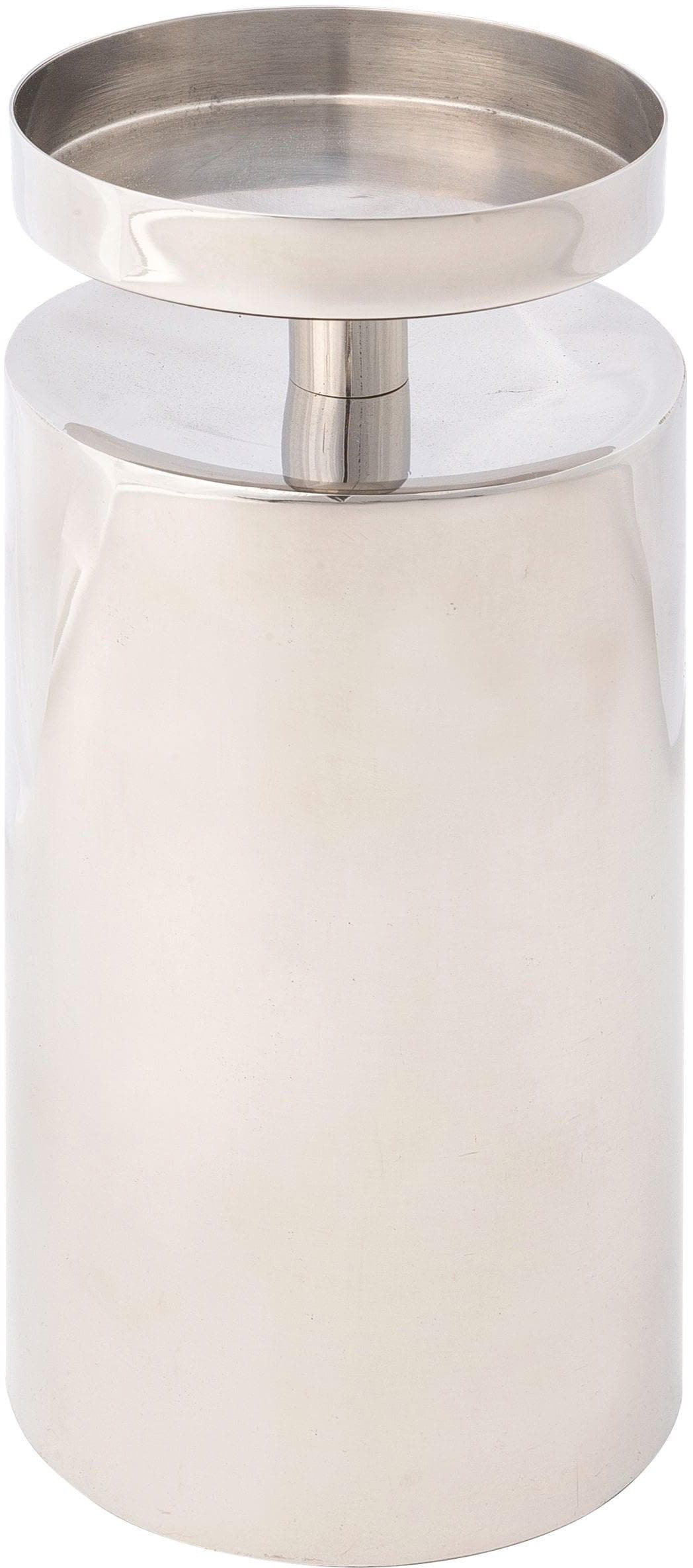 Kerzenhalter CREATIV DECO Silber Edelstahl 20,5cm