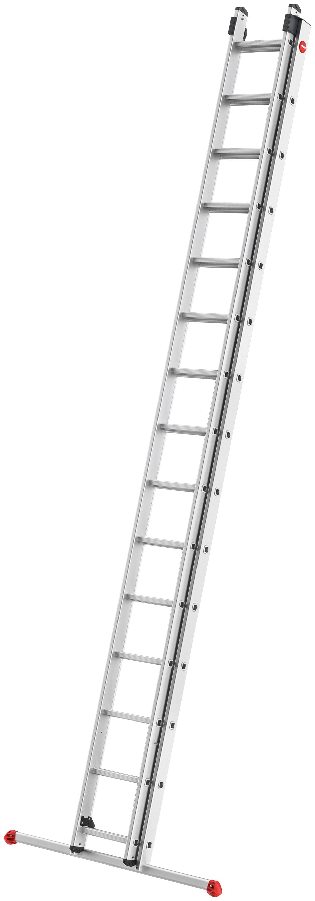 Hailo S80 ProfiStep duo Aluminium-Schiebeleiter 2-teilig Grau