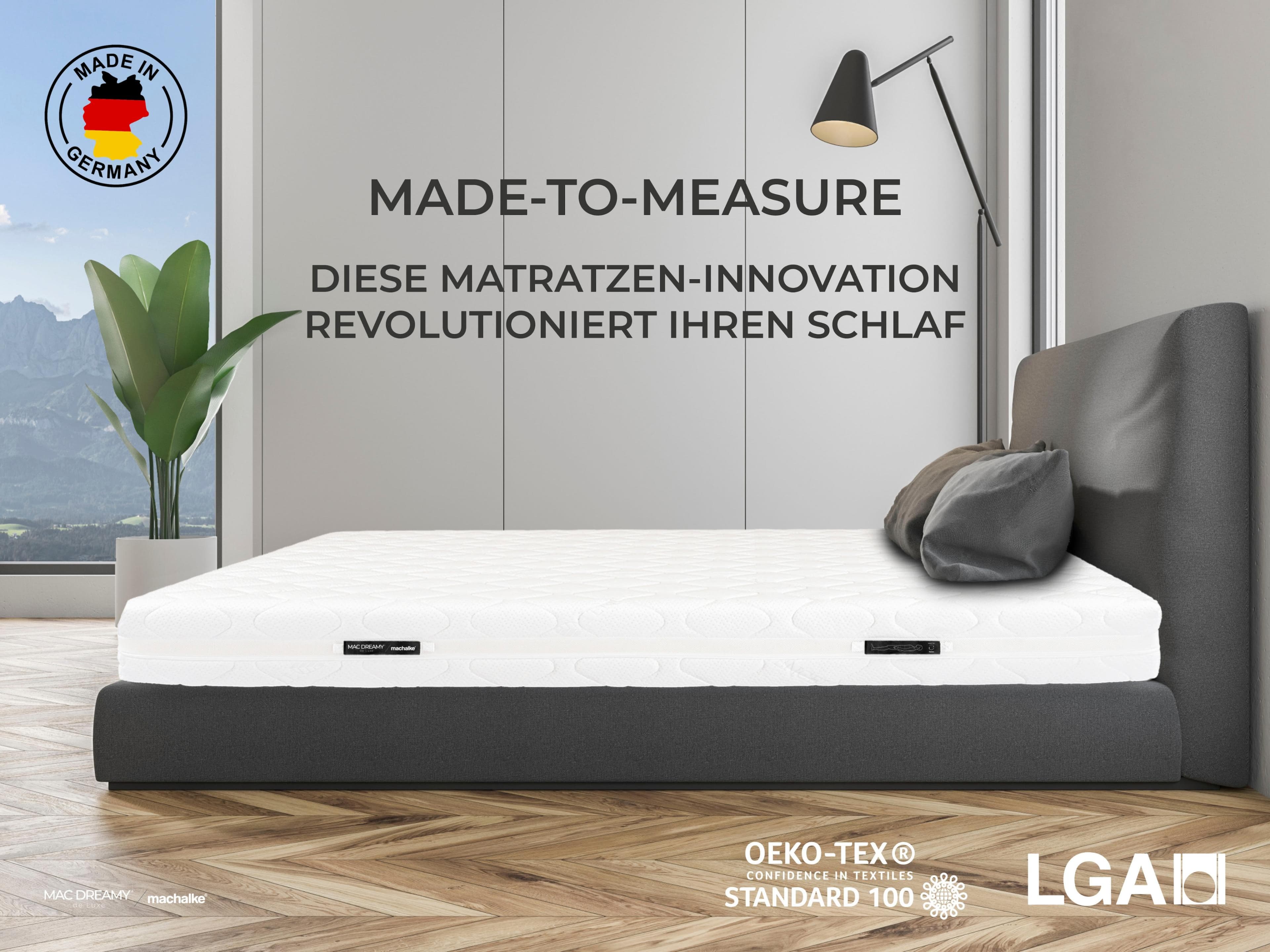 Kaltschaummatratze MACHALKE Mac Dreamy de Luxe Premium Matratze