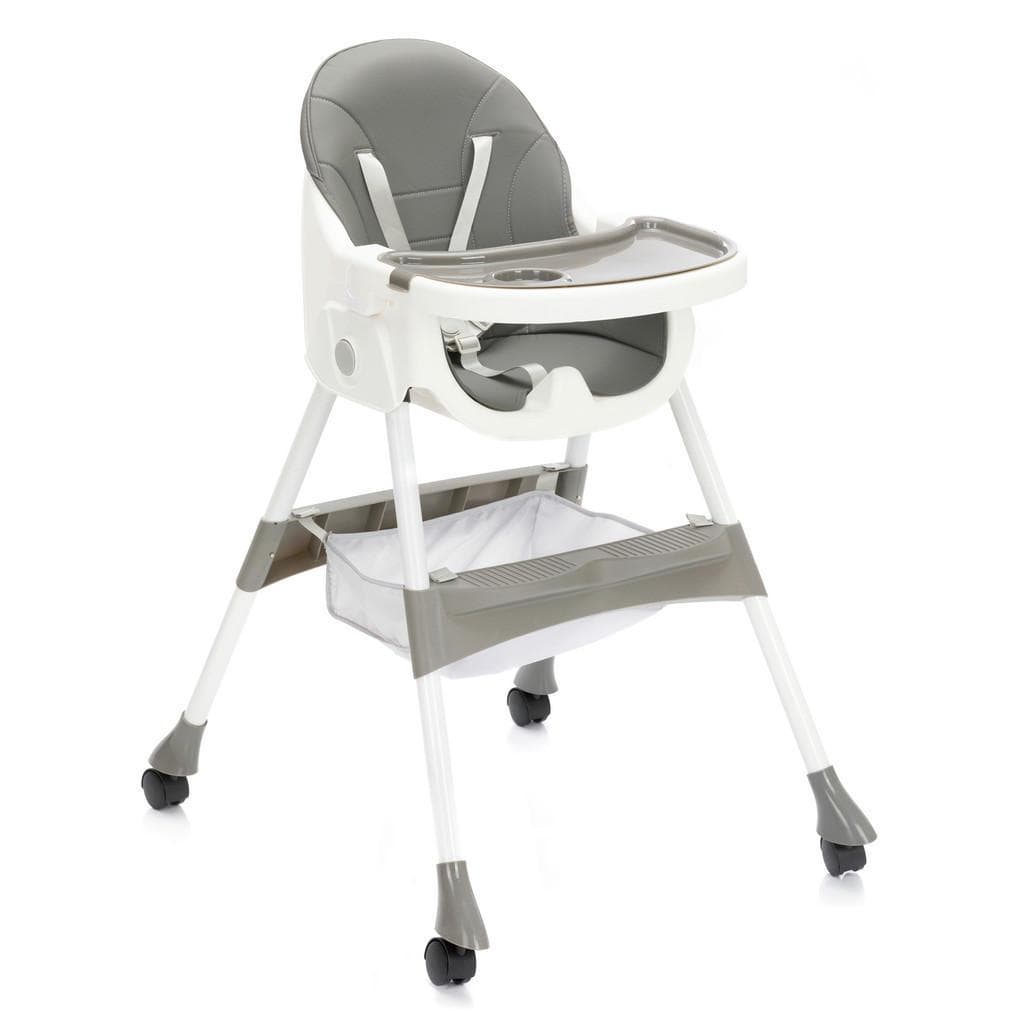 Fillikid Hochstuhl Finn grau PU-Kunstleder