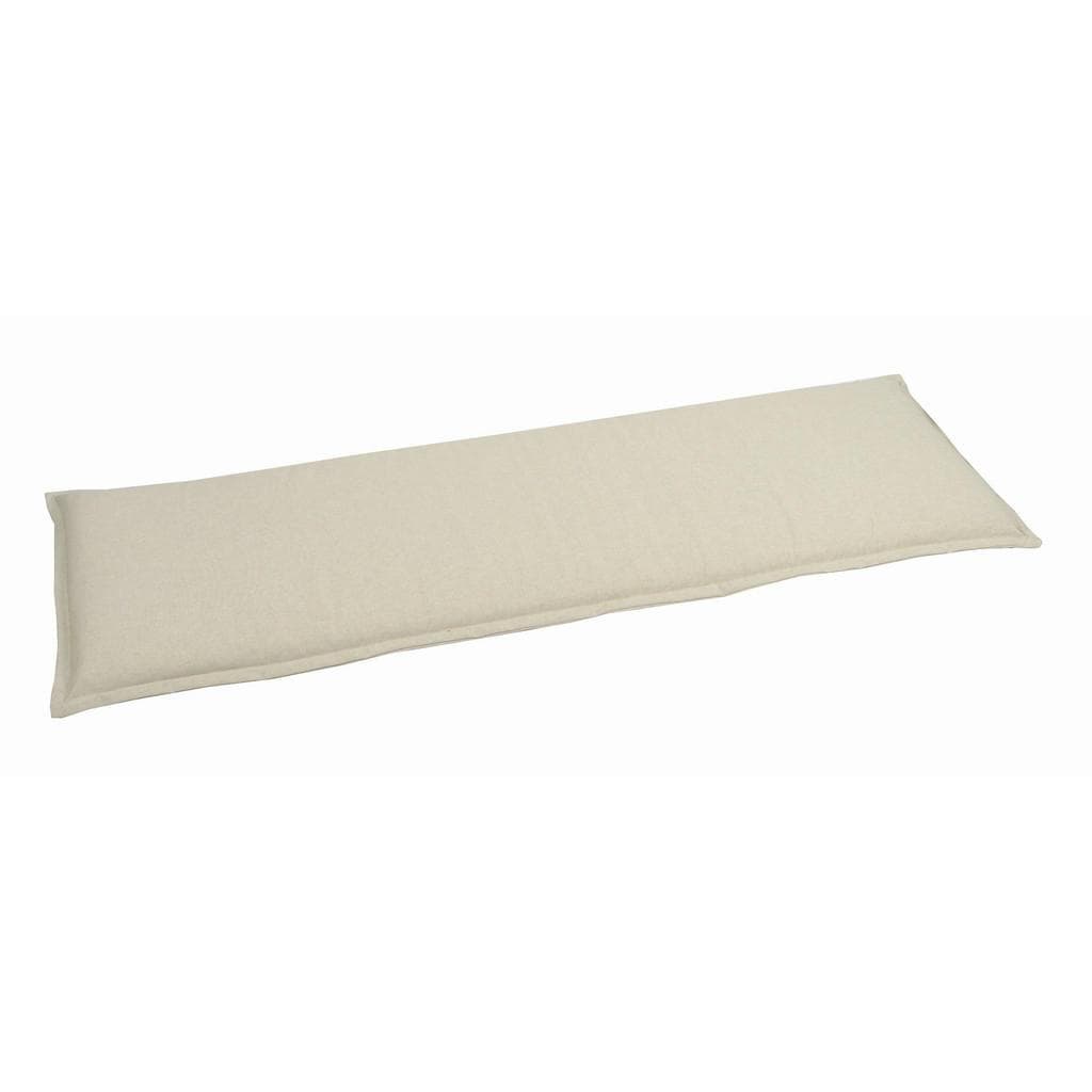 XXXLutz Bankauflage Natur Textil Outdoor-Sitzkissen 148x6x48 cm
