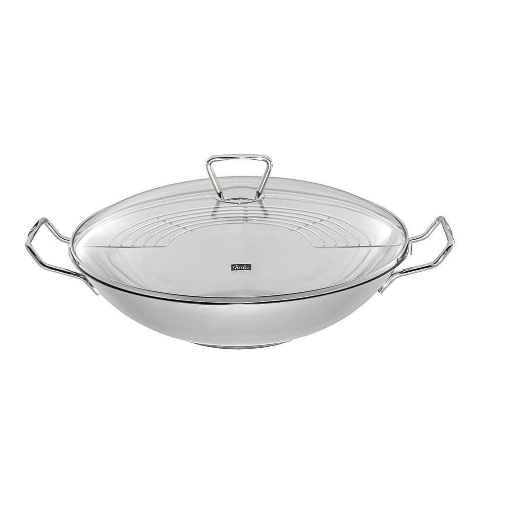 Fissler WOK Kunming Edelstahl Antihaftbeschichtet 35 cm